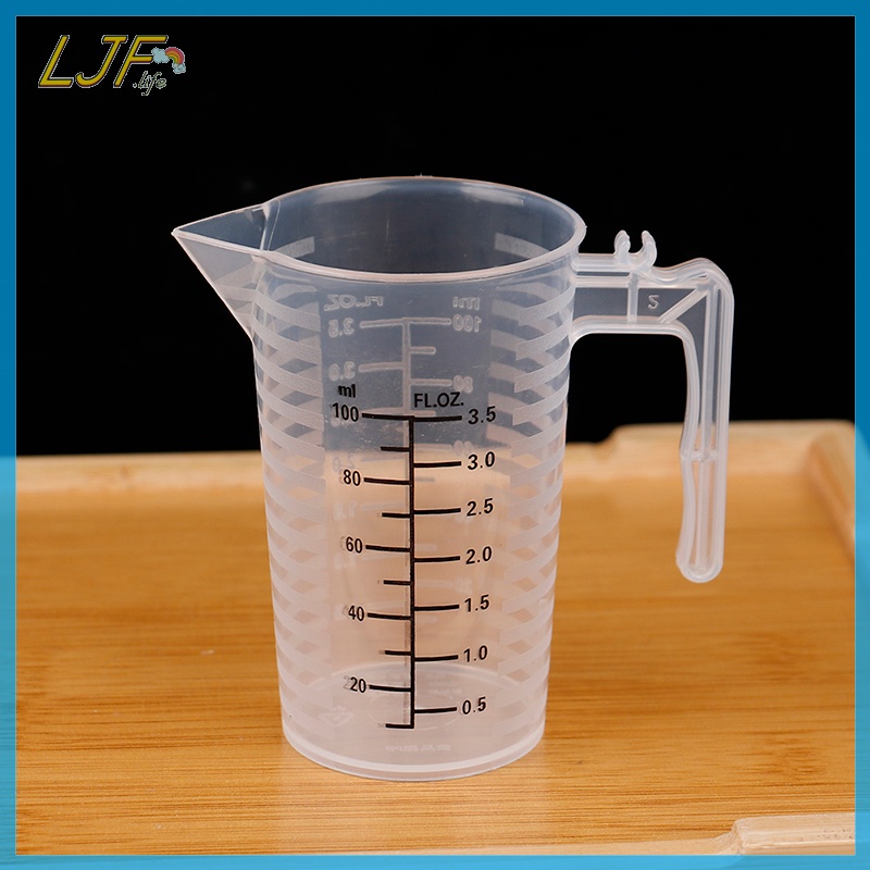 Bình Đựng Bột Làm Bánh Trong Suốt Có Nắp Đậy Thể Tích 100 / 250 / 500ml vn