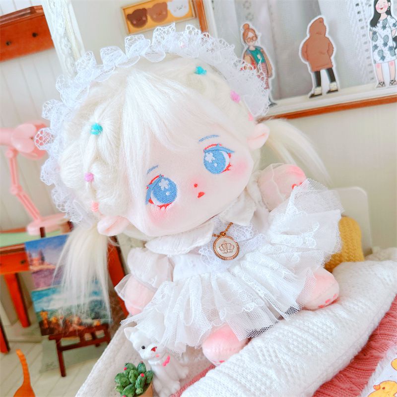 Búp Bê Nhồi Bông 20cm Dễ Thương Cho Bé