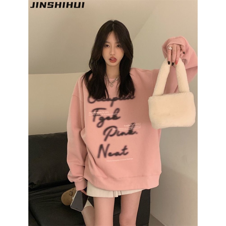 JINSHIHUI Áo Khoác hoodie áo khoác nữ zip hoodie Thoải mái Fashion unique High-quality A28J1A6 45Z231110