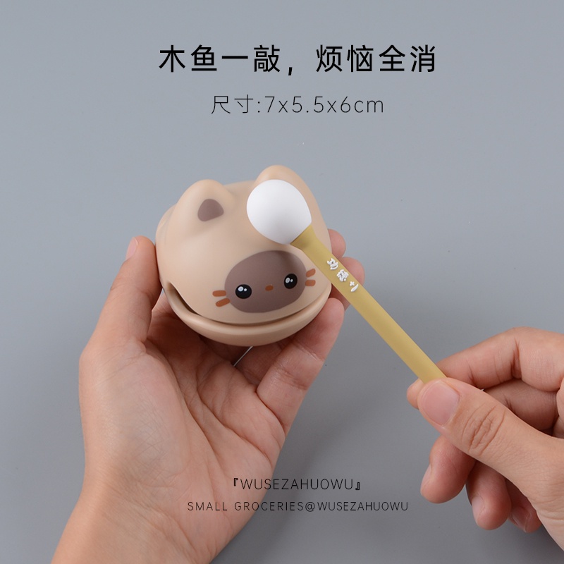 Chú Chó shiba inu Bằng Gỗ Dễ Thương Dùng Trang Trí Bàn Làm Việc