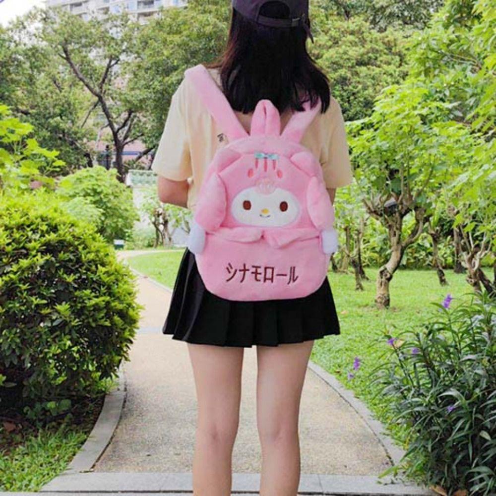 Shanhai Ba Lô Đi Học Họa Tiết Hoạt Hình anime kuromi melody melody cinnamoroll Cho Bé Trai Và Bé Gái