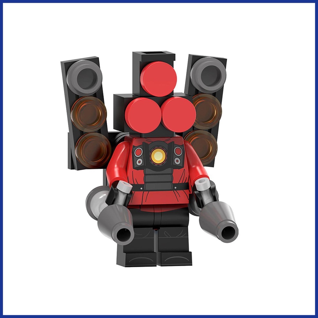 Skibidi Bộ Đồ Chơi Mô Hình Lego Người Máy Quay titan / tv man diy