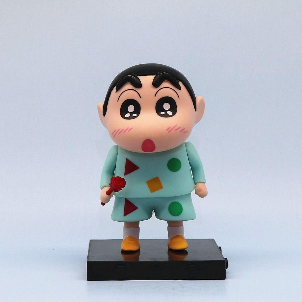 Mmluck nohara shinnosuke Đồ Chơi Mô Hình Nhân Vật Phim Hoạt Hình shin-chan Bằng pvc Làm Quà Tặng Sinh Nhật