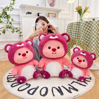Gấu bông loopy gấu dâu teddy nhồi bông cỡ lớn dễ thương dành cho bạn gái