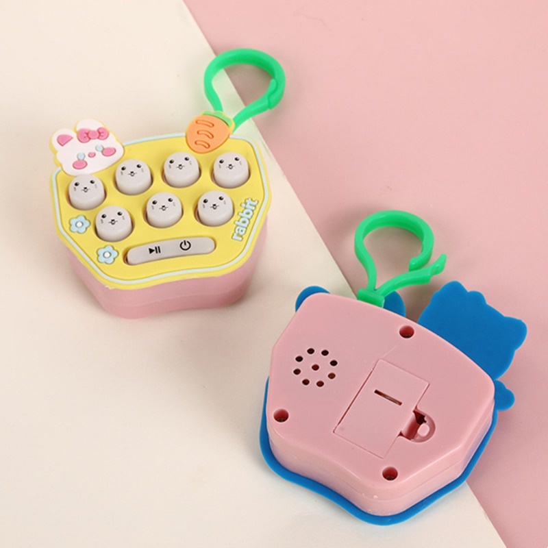 Sanrio pop Móc Khóa Máy Chơi game Cầm Tay mini In Chữ it whack-a-mole melody Dễ Thương Cho Bé