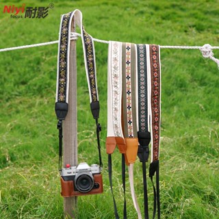 Dây Đeo Máy Ảnh canon r5 / r6ii r50 nikon z5 z30 sony zve10 a6000 fuji xt5 xs10 Dslr Không Gương