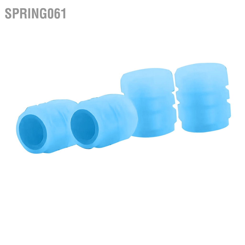 Spring061 Dạ Quang Lốp Nắp Van Huỳnh Đêm Phát Sáng Vòi Phun Khí Thân Dành Cho Ô Tô Xe Đạp Máy