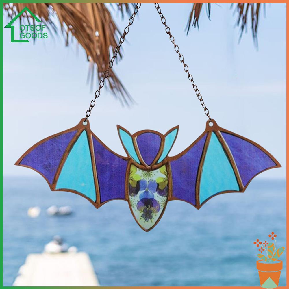 ✿ Túi Xách Nhiều Ngăn Tiện Dụng Thời Trang ✿ Dơi Bằng acrylic Nhiều Màu Treo Tường Trang Trí Phong Cách halloween