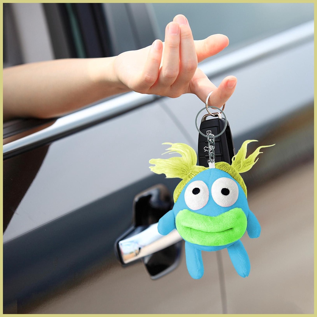 Móc Khóa Hình Xúc Xích Hoạt Hình Nhồi Bông Dành Cho Ba Lô Đi Học / Điện Thoại Di Động ke aseavn