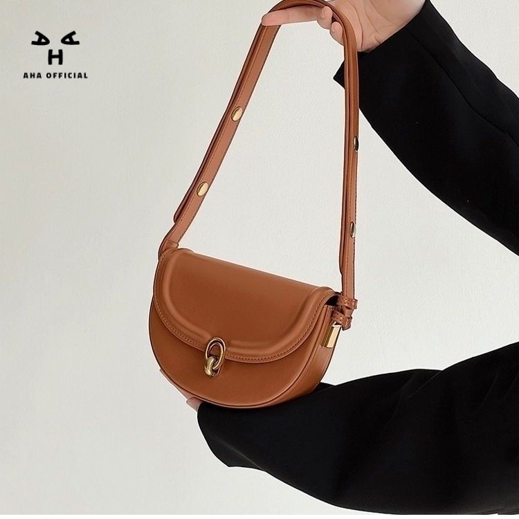 Aha Túi Xách Đeo Vai Kiểu Yên Ngựa Thời Trang Cao Cấp 2023