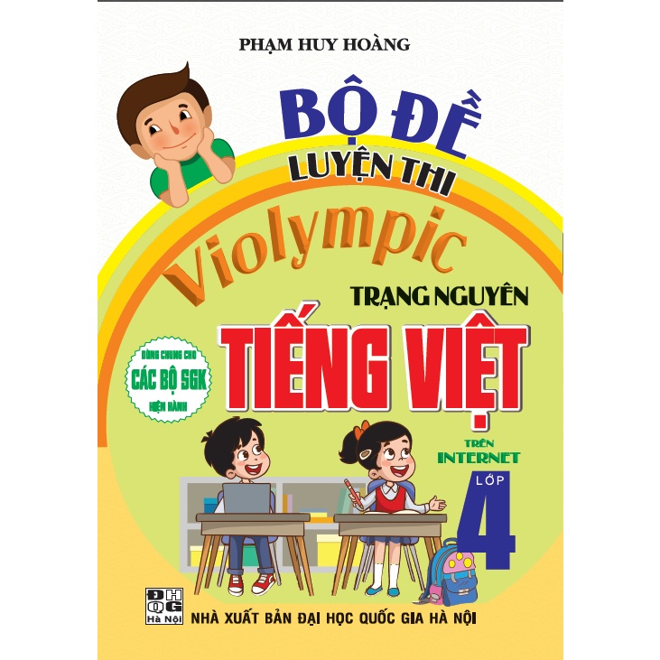 Sách - Bộ đề luyện thi Violympic Trạng nguyên Tiếng Việt Lớp 1, 2, 3, 4  trên Internet