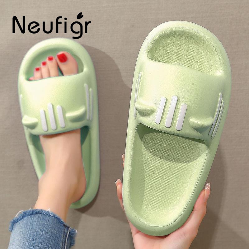 Dép Đi Trong Nhà Đế Dày Chống Trượt In Hình Mèo Dễ Thương Cho Cặp Đôi