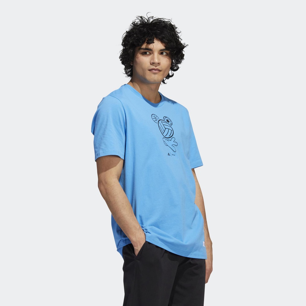 Adidas Phong cách sống Áo Thun Thể Thao Disney Nam Màu xanh da trời HK9203