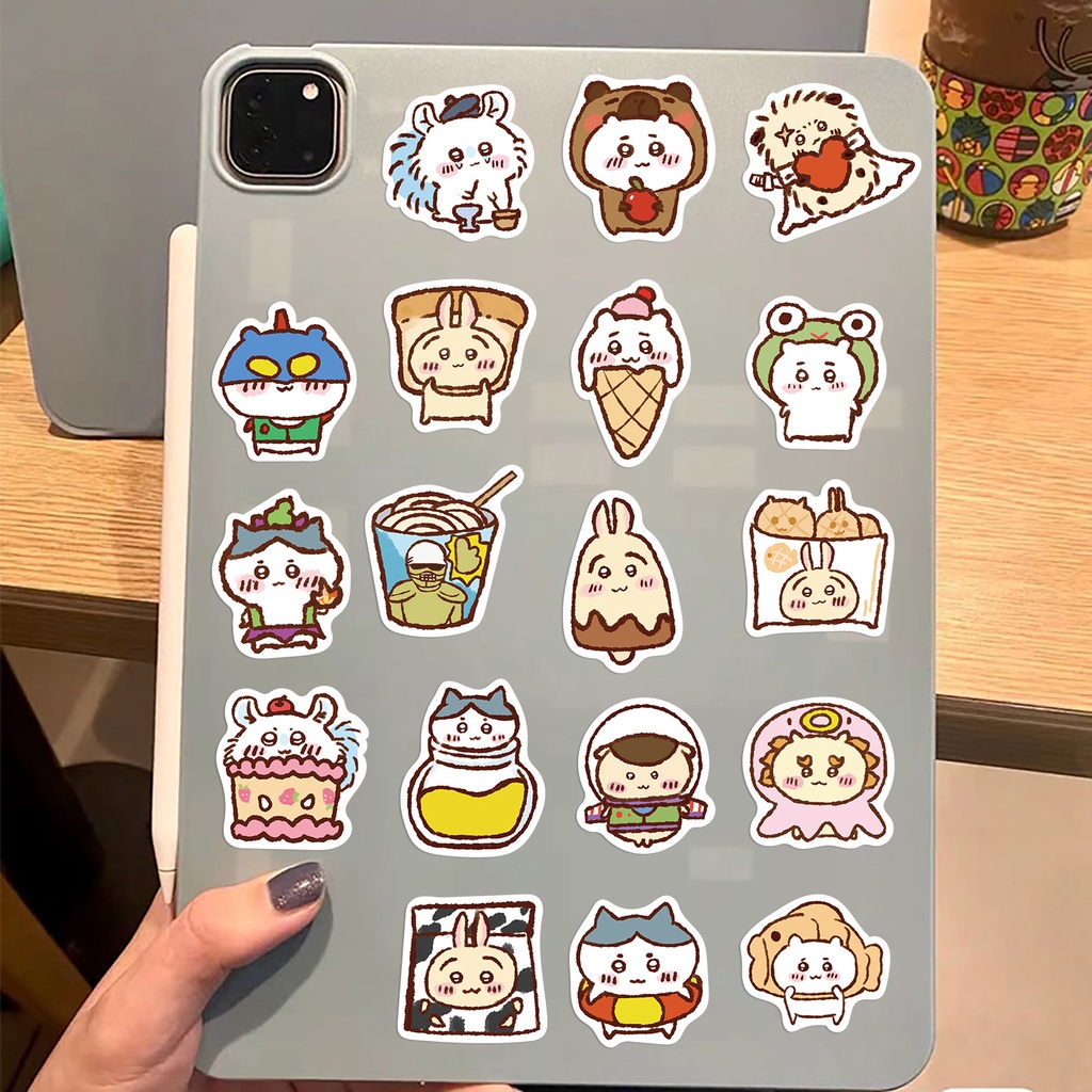 Bộ 65 Miếng Dán Trang Trí Mũ Bảo Hiểm / Bút Chì Họa Tiết graffiti Dễ Thương Chống Thấm Nước