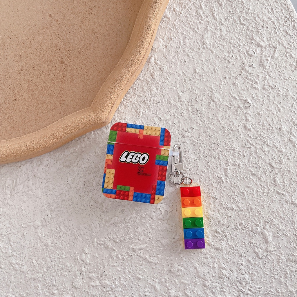 Thời Trang Vỏ Bảo Vệ Hộp Sạc Tai Nghe airpods pro gen 2 1 2 pro 3 Hình lego toy Story Kèm Móc Khóa