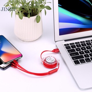 Dây Cáp Sạc Nhanh usb Đa Năng 3 Trong 1 Cho iphone & android
