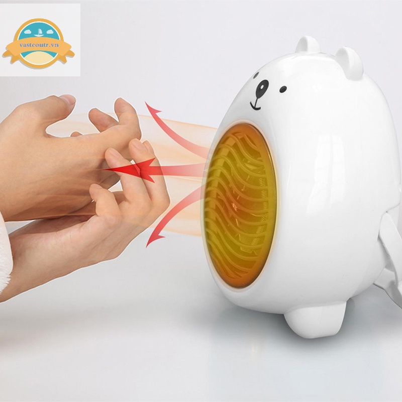 Quạt Điện Sưởi Ấm mini 220v Để Bàn Tiện Dụng Cho Gia Đình / Văn Phòng vn