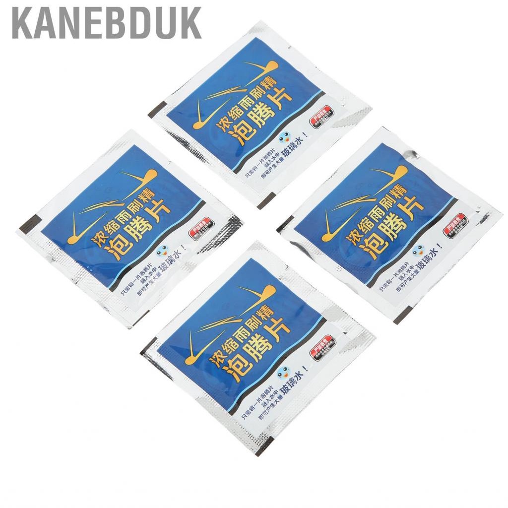 Kanebduk Windscreen Washer Fluid Concentrate  Windshield Tablets Effervescent Blue 10pcs for Car Kitchen