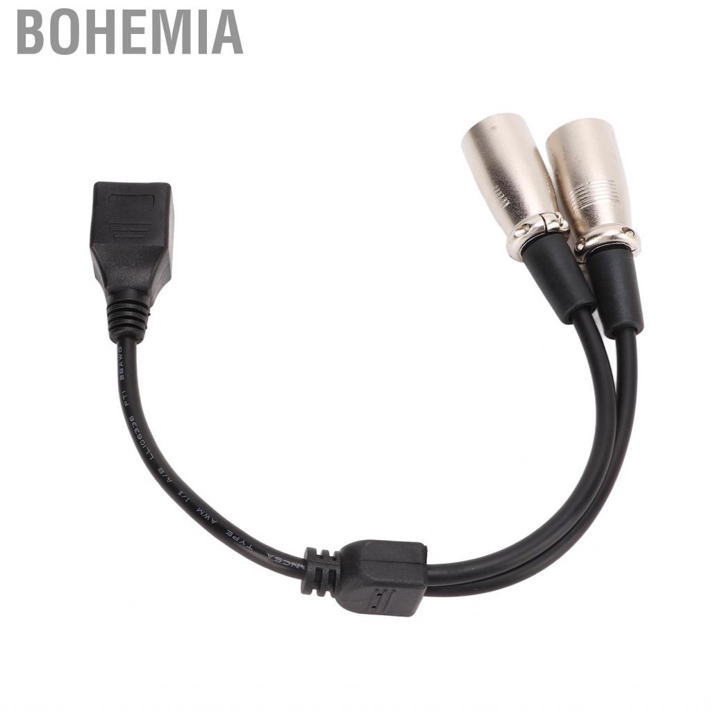Bohemia RJ45 To XLR Female Mic Converter Cord Microphone Adapter Cable Set