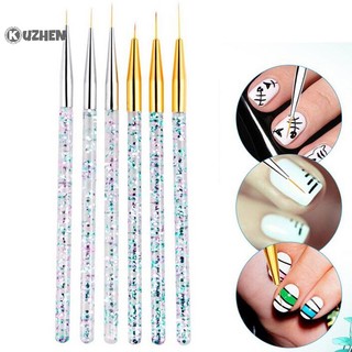 Set 3 cọ vẽ trang trí móng tay nghệ thuật