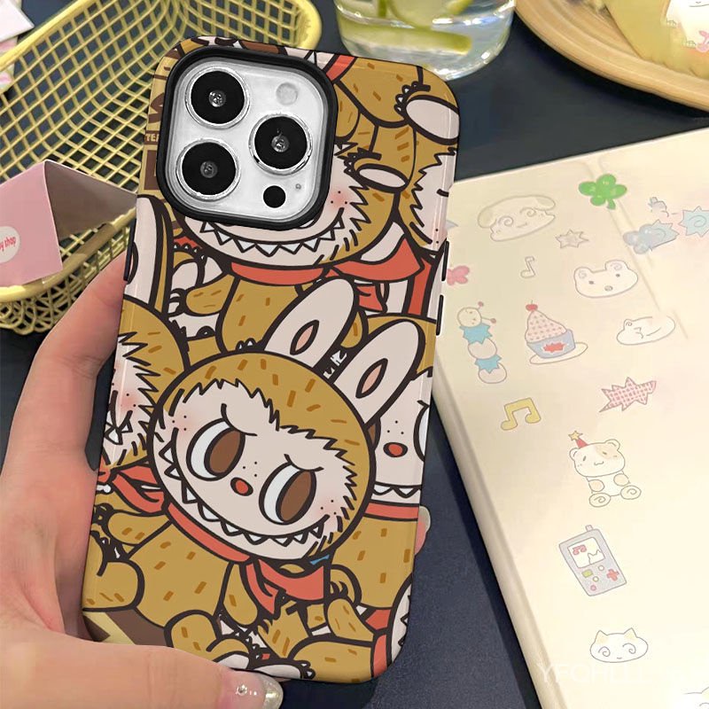 Ốp Điện Thoại Hai Lớp Họa Tiết Logo lvyo Cho iphone11 12 13 14 15 12promax 13promax 14pro 14promax x xs xr