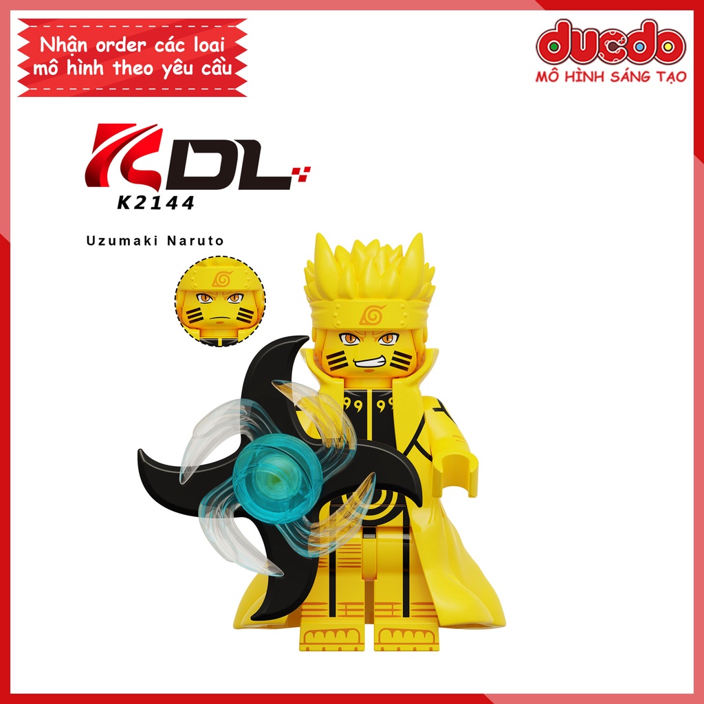 Minifigures các nhân vật trong Naruto Hokage Asuma Kurenai - Đồ chơi Lắp ghép Xếp hình Mô hình Mini Koruit KDL819