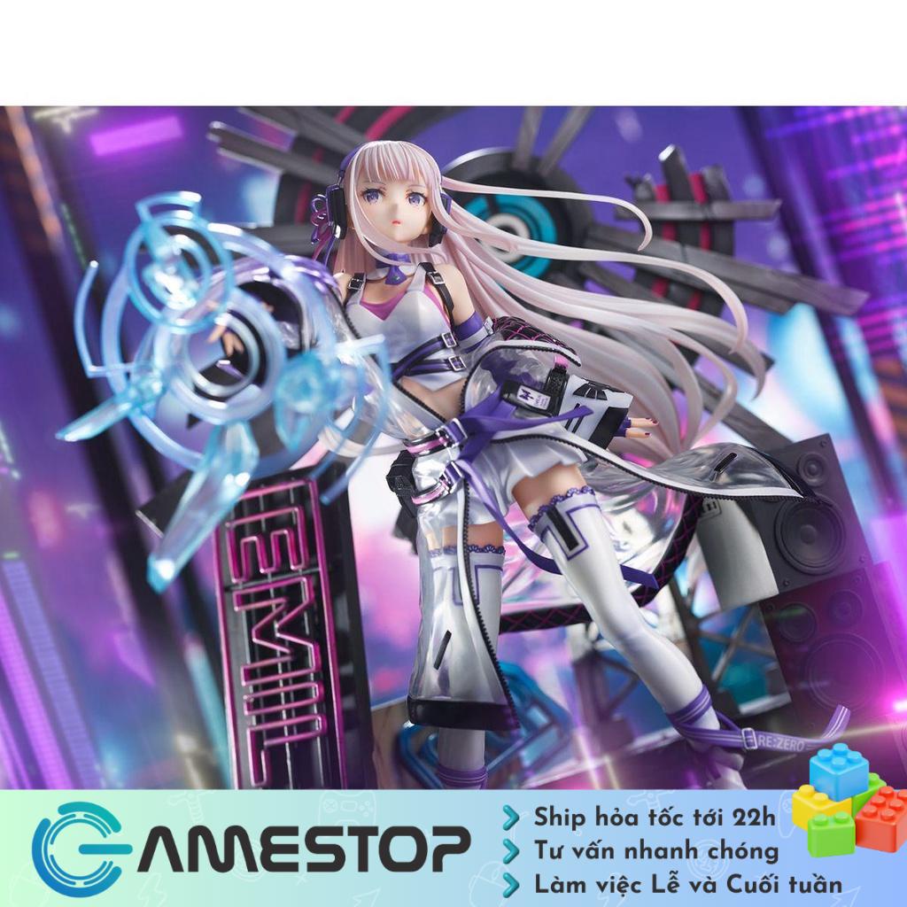 Mô hình Alpha Satellite Shibuya Scramble nhân vật Emilia Neon City Ver dòng Re Zero 1/7 scale figure nguồn Nhật RZAS03