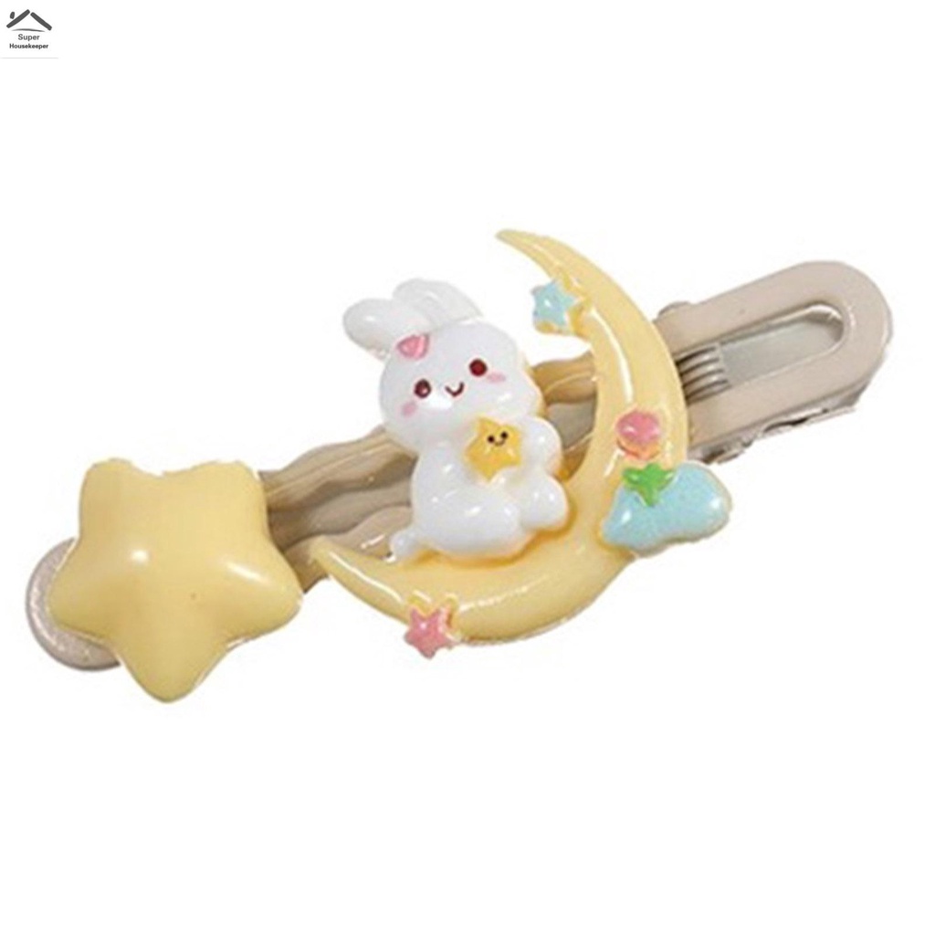 Dễ Thương Set 2 Kẹp Tóc Hình Thú Đáng Yêu