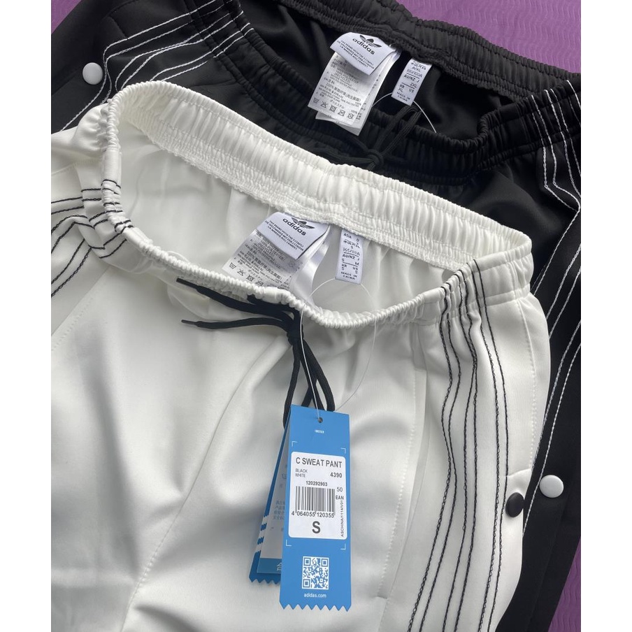 Quần Thể Thao adidas Ống Rộng Phối Nút Thời Trang Cho Nam Và Nữ