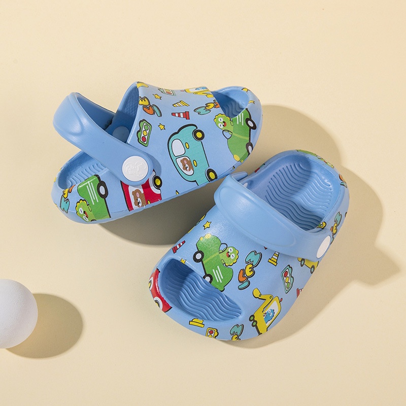 AYUER Giày crocs Đế Mềm In Hoạt Hình Thời Trang Hè 2024 Cho Bé