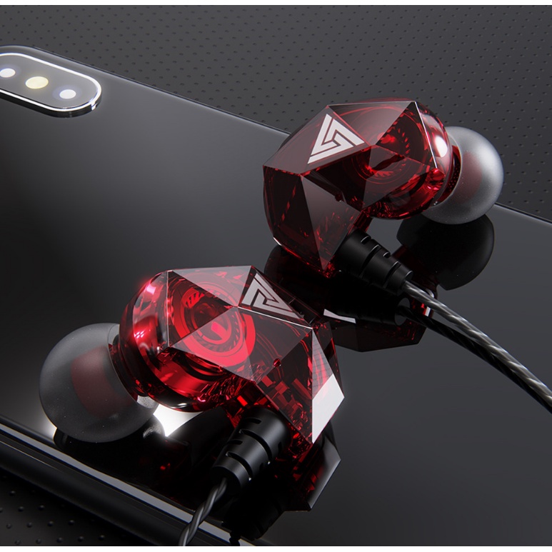 Tai Nghe Gaming QKZ AK2 Pro Nghe Nhạc Chơi Game  2022 Mới Nhất Âm Thanh Super Bass, Dây Chống Rối, Có Mic Đàm Thoại