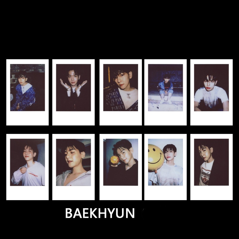 Set 8-10 Tấm Ảnh lomo Card Nhóm Nhạc exo Bưu Thiếp sehun kpop ins Sẵn Sàng Cổ Phiếu sx