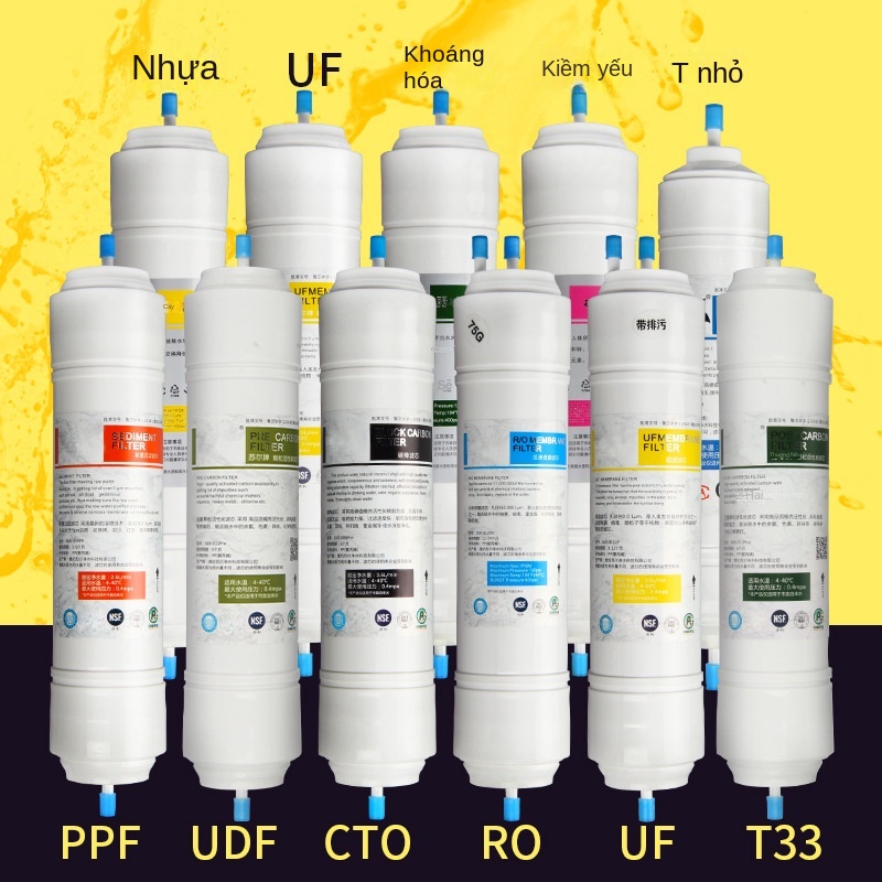 Đầu Lọc Nước Carbon Phong Cách Hàn Quốc Cho Máy Lọc Nước 11"