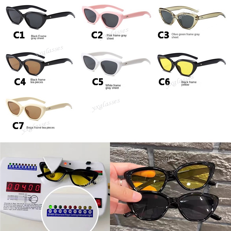 Kính Mát Gọng Tam Giác Nhỏ Chống Tia uv Phong Cách Hàn Quốc Cổ Điển Cho Bé Trai Và Bé Gái Sự Bảo Vệ