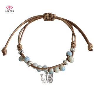 Vòng Đeo Tay handmade Bằng Gốm Hình Bướm Thời Trang Đơn Giản