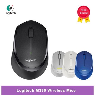 Chuột không dây logitech m330 silent plus - hàng chính hãng