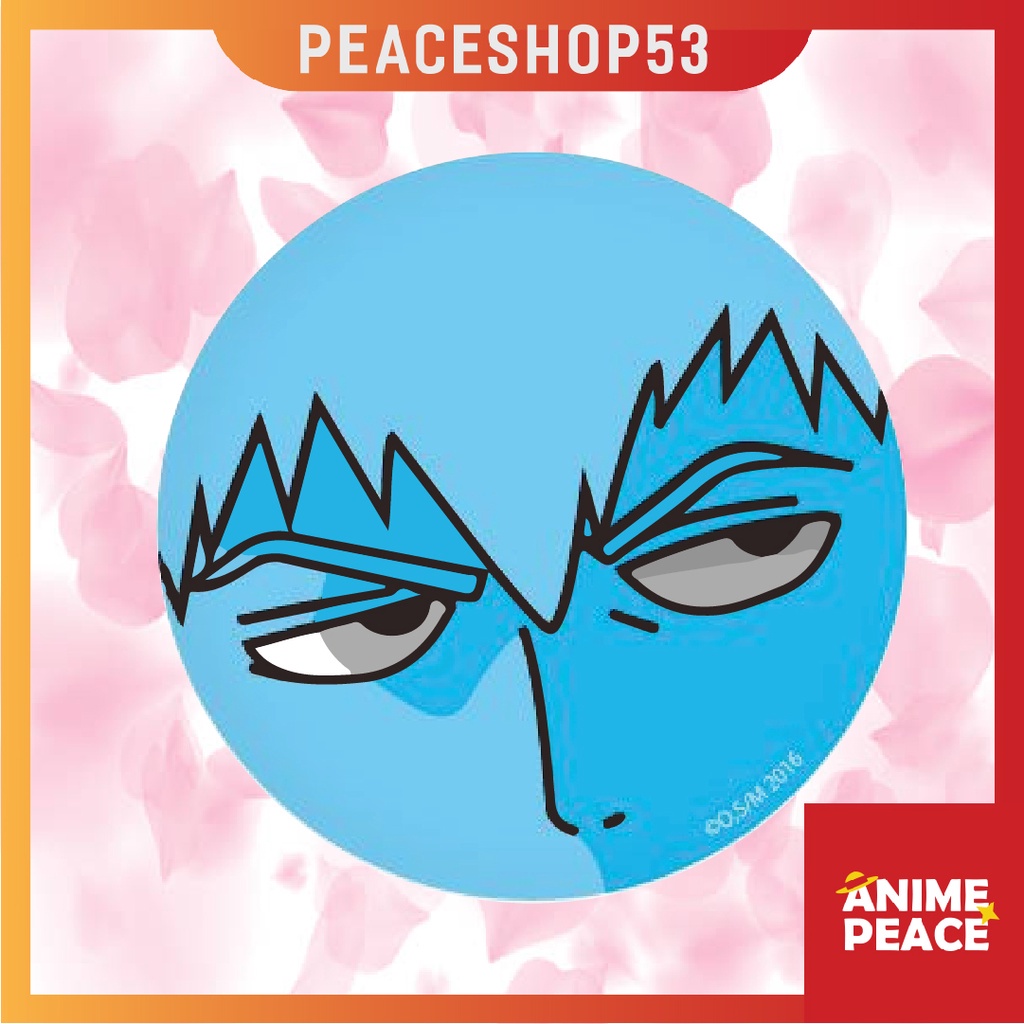 Huy hiệu Mob Psycho Shigeo Kageyama Reigen Lấp Lánh Huy Hiệu Anime Mob Psycho Phụ Kiện Anime Manga Ver 1 HH52