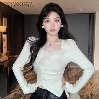 Áo sweater Tay Dài Kiểu Dáng Ngọt Ngào Thời Trang Cho Nữ
