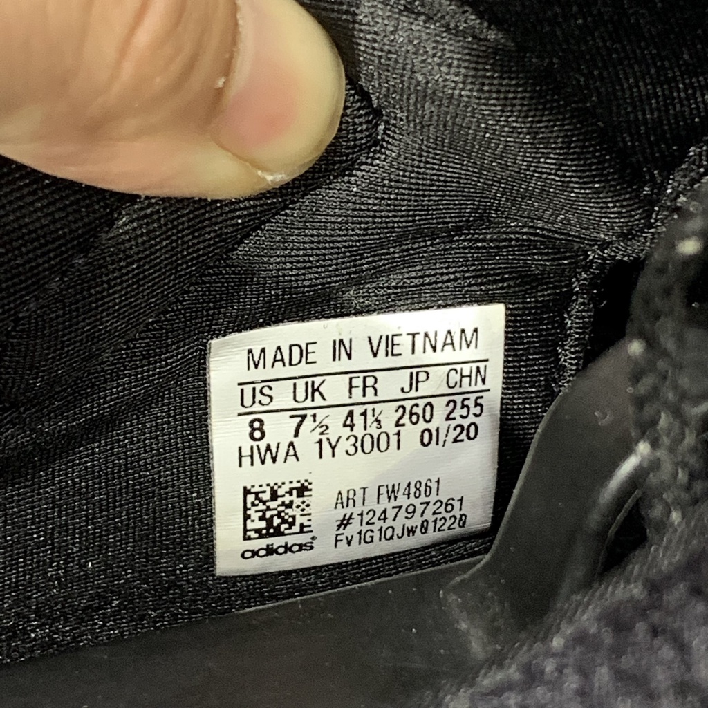 2hand Giày Adidas Alphabounce 1 Marathon 'Black' FW4861 SIZE 41 1/3 PVN10223