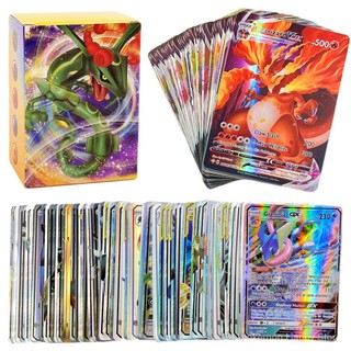 Bộ 100 Thẻ Bài pokemon charizard Volmax Tiếng Anh