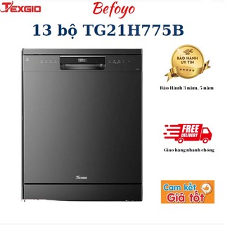 Máy rửa bát texgio 13 bộ tg21h775b bảo hành 3 - 5 năm - máy rửa chén texgio chính hãng
