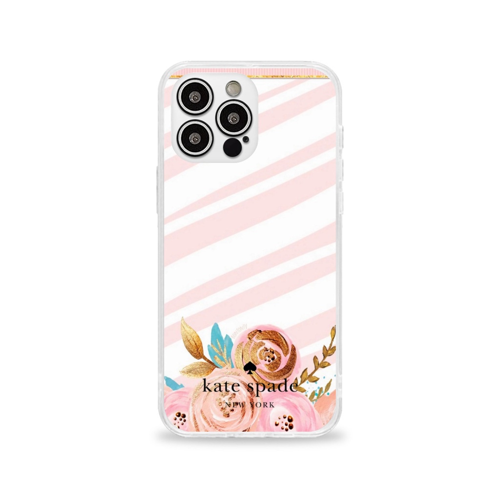 Màu TPU KateSpade IPhone 14 Pro MAX và IPhone 15 Pro MAX Slim Cover có cản trước Chống trầy xước Vỏ 