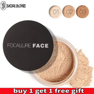 Miss rose focallure matte loose setting powder phấn phủ lâu trôi 24 giờ chống mồ hôi - mỹ phẩm chống mồ hôi