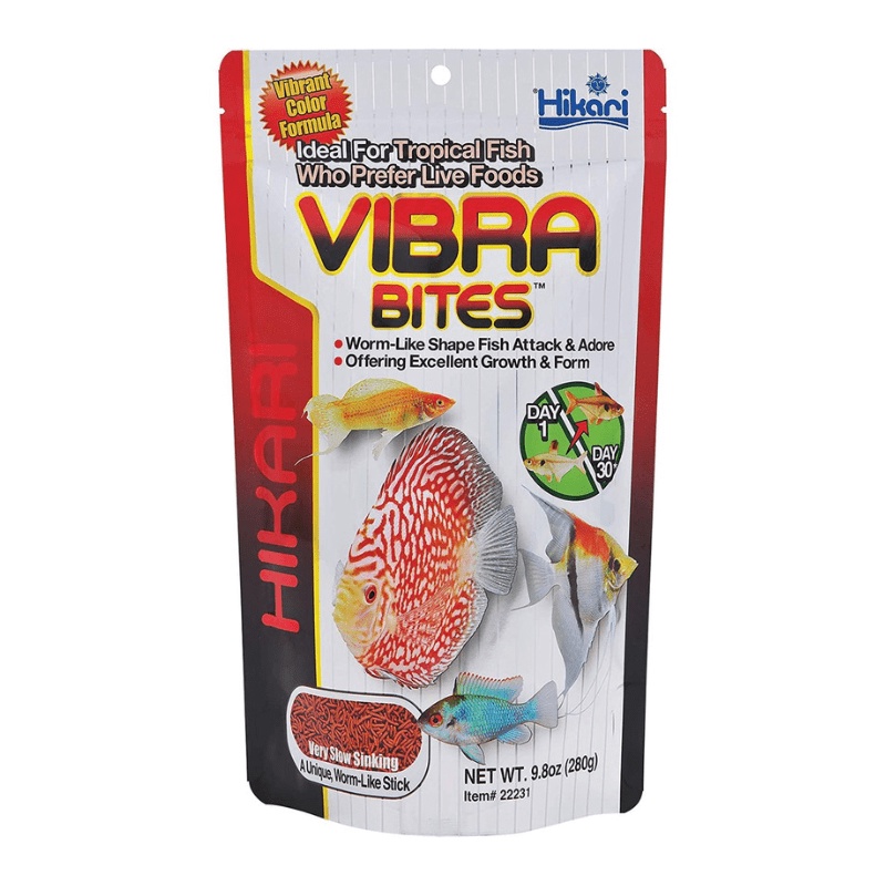 Thức Ăn tăng màu cho các loại cá đĩa | Hikari Vibra Bites 280g