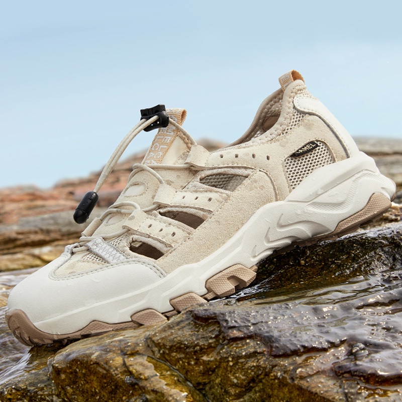 CAMEL SPORTS Giày Thể Thao Lưới Thoáng Khí Chống Trượt Thời Trang Mới Cho Nữ