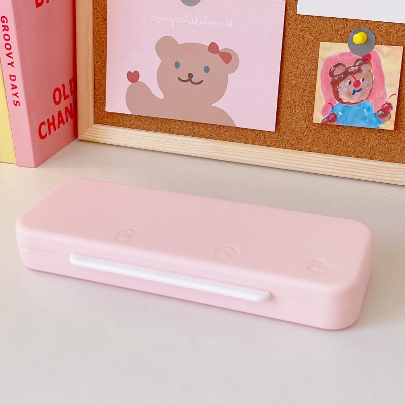 Dễ Thương Hộp Đựng Bút In Hình Hoạt Hình Sáng Tạo Ốp