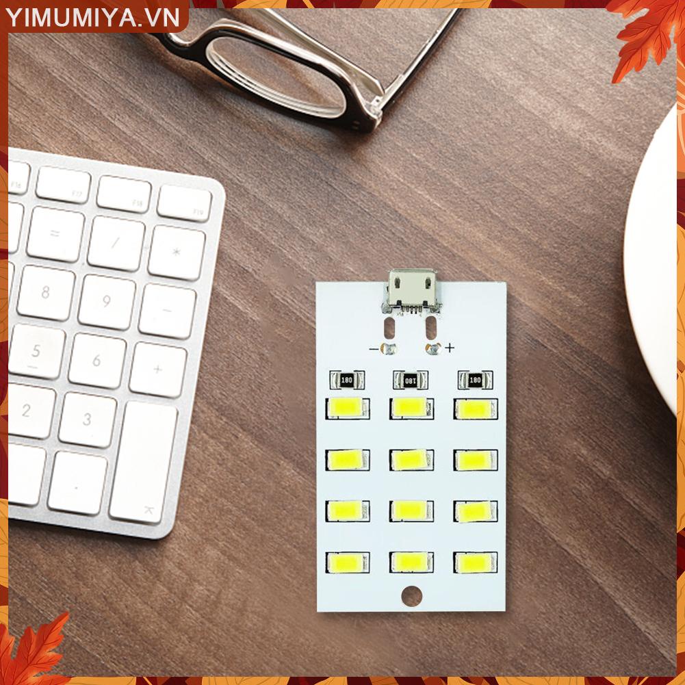 ☼Yimumiya ☼ Bảng Đèn Led usb Khẩn Cấp 8 / 12 / 16 / 20 430ma ~ 470ma diy
