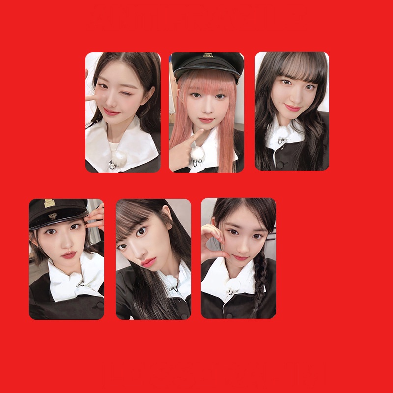 Set 6 Tấm Ảnh Hình Thành Viên I 'Ve Iamo Nhóm Nhạc rei liz leeseo wonyoung gaeul yujin
