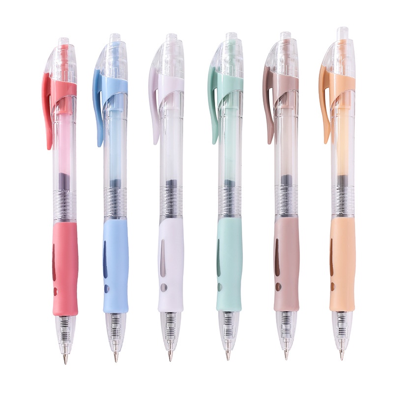 Bút Mực gel Ngòi 0.5mm Màu Sắc retro wj383