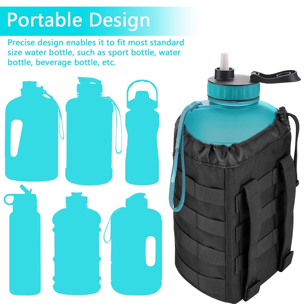Túi Đựng Bình Nước Sinh Tồn luc 600d Chất Liệu nylon Sức Chứa Lớn